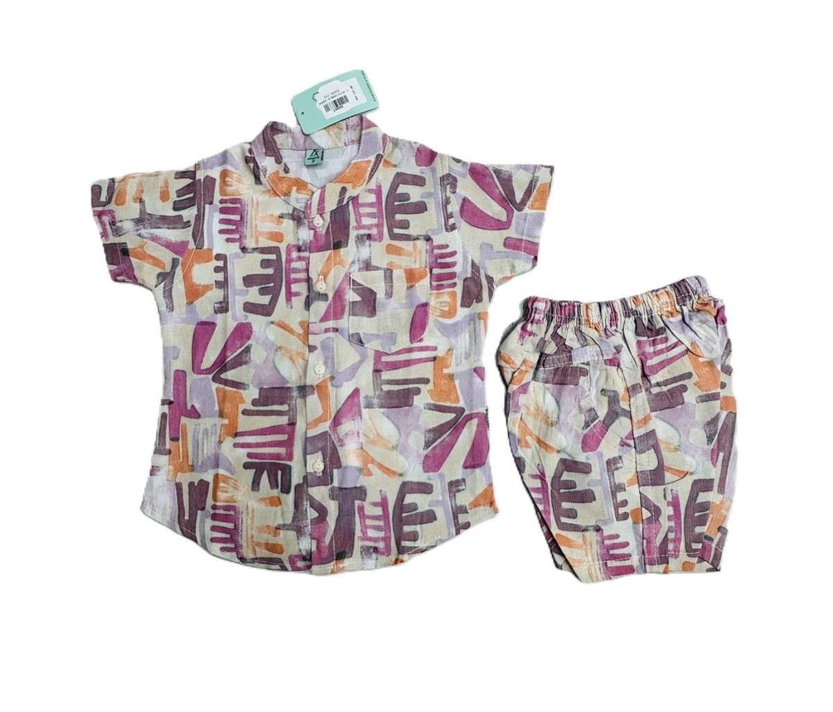 Shirt s/ban colar
